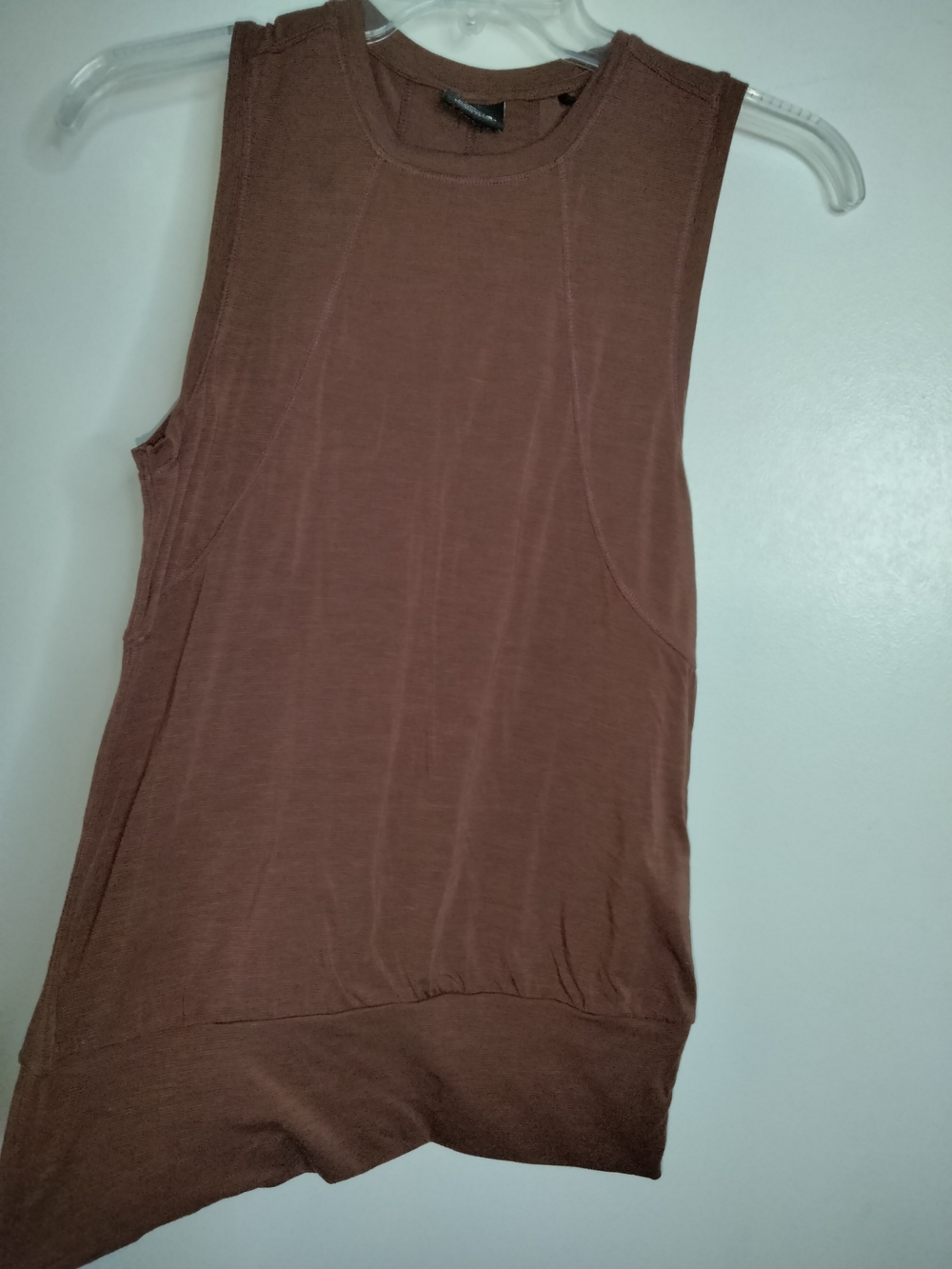 Prana SOL Protect (Size M) Brown Stretch Sleeveless Crewneck Outdoor Hiking Tank